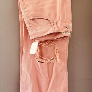 Altar'd State Pink Flare Jeans
